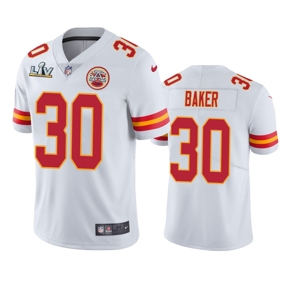 Chiefs Deandre Baker Super Bowl Lv White Vapor Limited Jersey