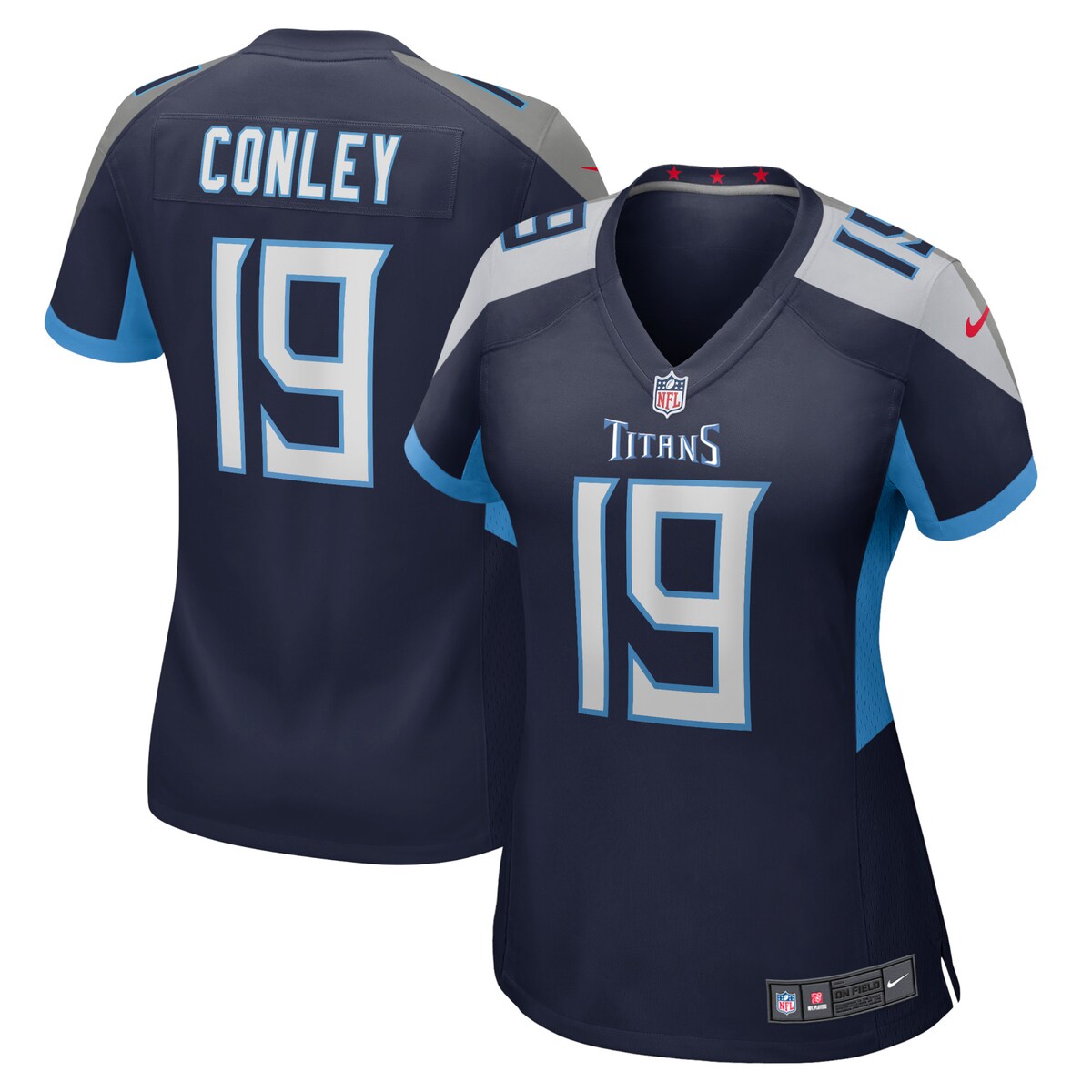 Chris Conley Tennessee Titans Nike Womens Home Game Player Jersey Navy