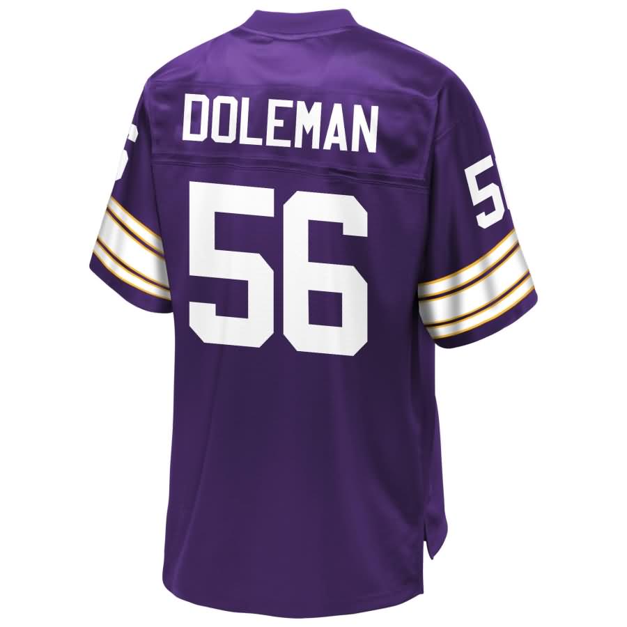 Chris Doleman Minnesota Vikings Nfl Pro Line Retired Player Jersey Purple