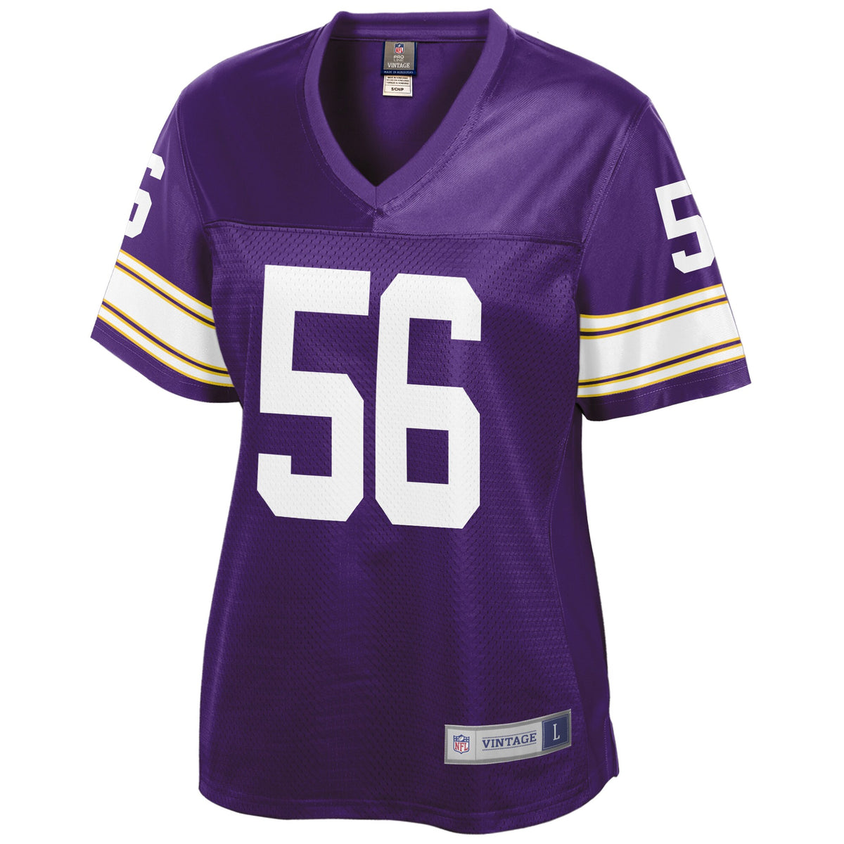 Chris Doleman Minnesota Vikings Nfl Pro Line Womens Retired Player Jersey Purple