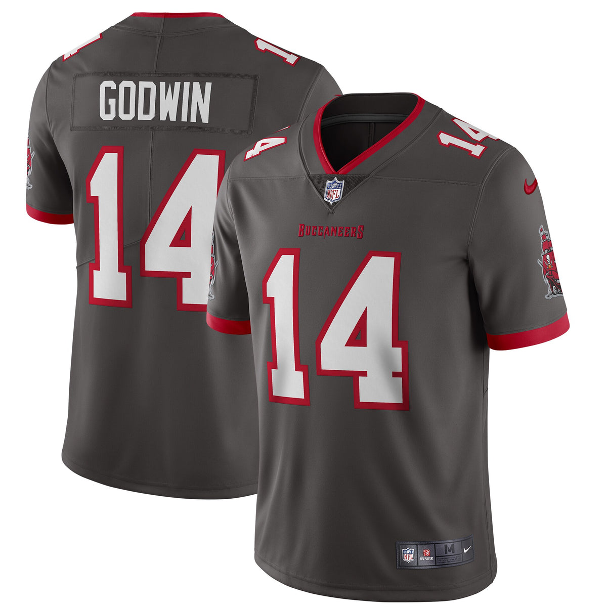 Chris Godwin Tampa Bay Buccaneers Nike Alternate Vapor Limited Jersey Pewter