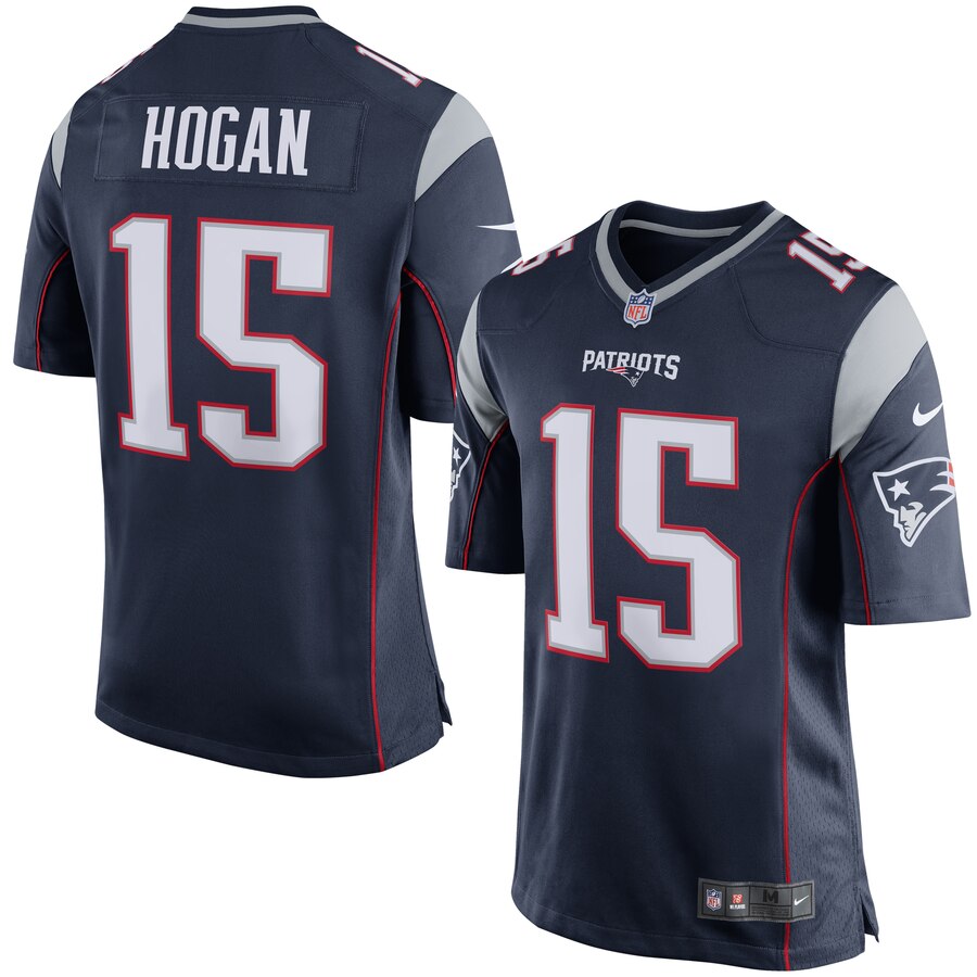 Chris Hogan New England Patriots Nike Game Jersey Navy