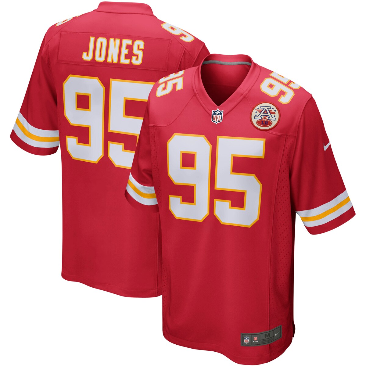 Chris Jones Kansas City Chiefs Nike Player Game Jersey Red