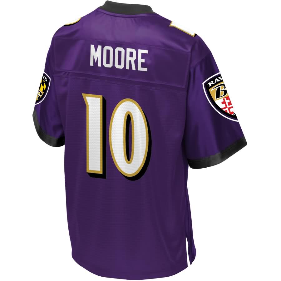 Chris Moore Baltimore Ravens Nfl Pro Line Youth Player Jersey Purple