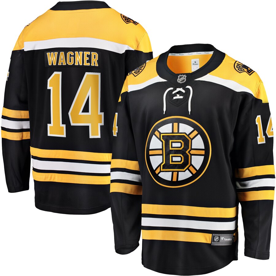 Chris Wagner Boston Bruins Fanatics Branded Home Breakaway Player Jersey Black
