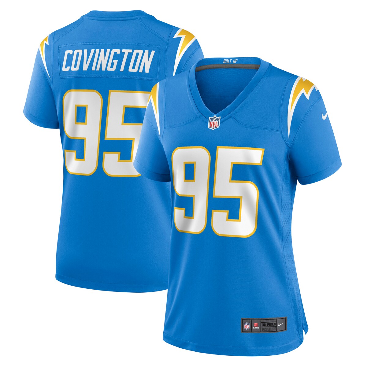Christian Covington Los Angeles Chargers Nike Womens Game Jersey Powder Blue