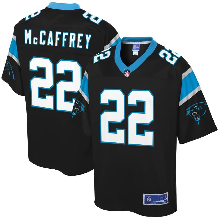 Christian Mccaffrey Carolina Panthers Nfl Pro Line Team Player Jersey Black