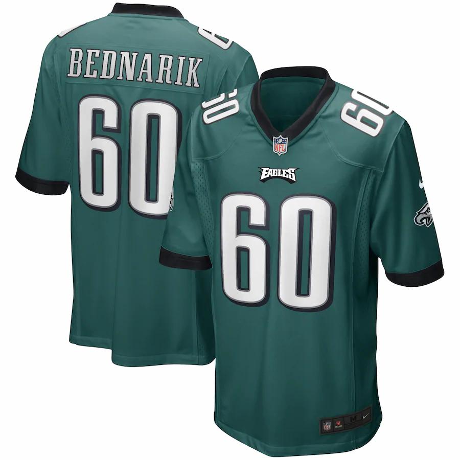 Chuck Bednarik Philadelphia Eagles Nike Game Retired Player Jersey Midnight Green