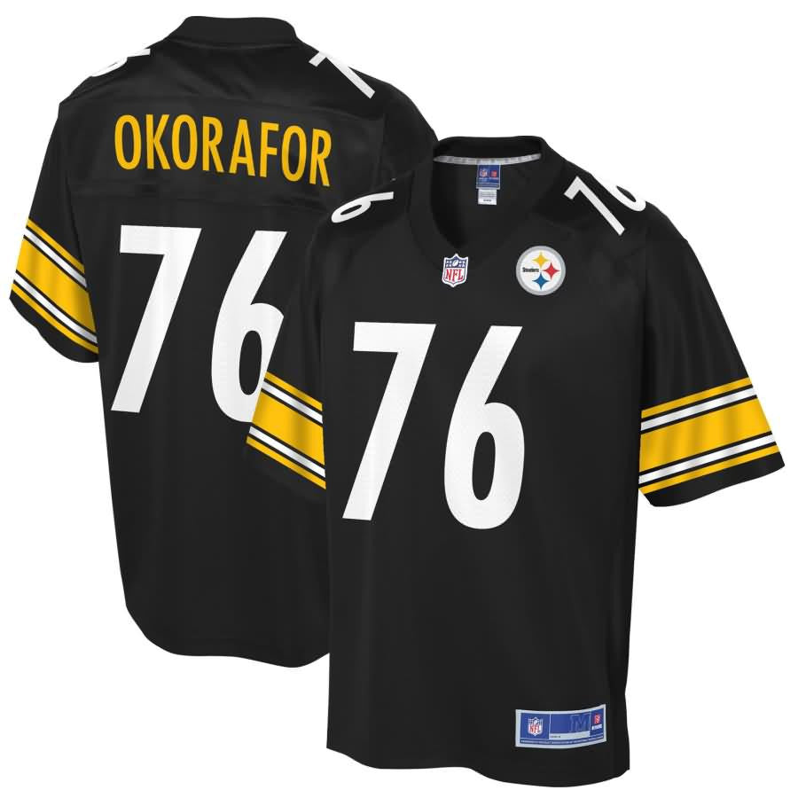 Chukwuma Okorafor Pittsburgh Steelers Nfl Pro Line Player Jersey Black