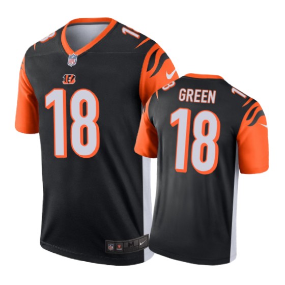 Cincinnati Bengals 18 Aj Green Nike Color Rush Black Jersey
