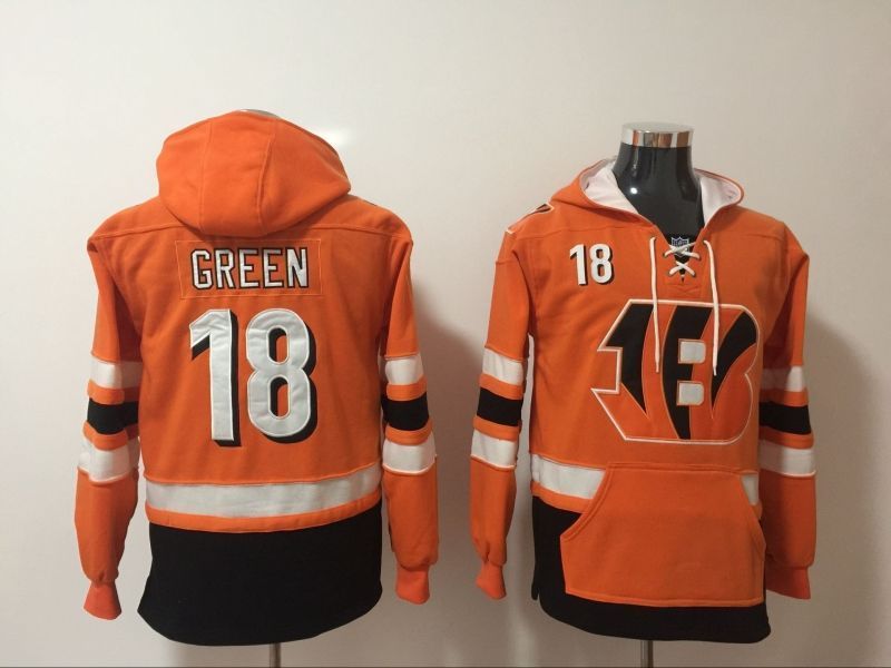 Cincinnati Bengals Aj Green 18 Nfl 2020 Orange Jersey