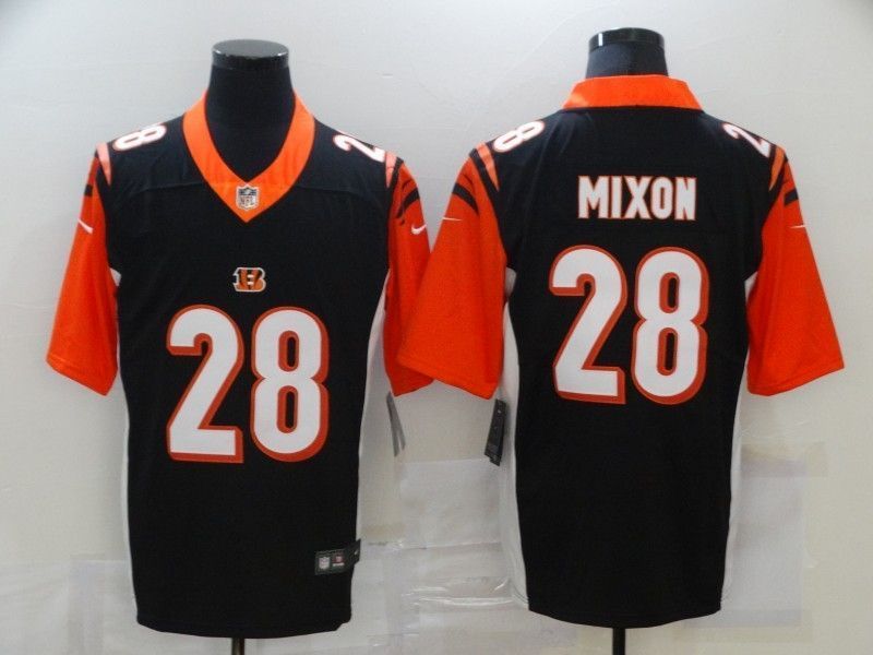 Cincinnati Bengals Joe Mixon 28 Nfl 2020 Black Jersey Jersey