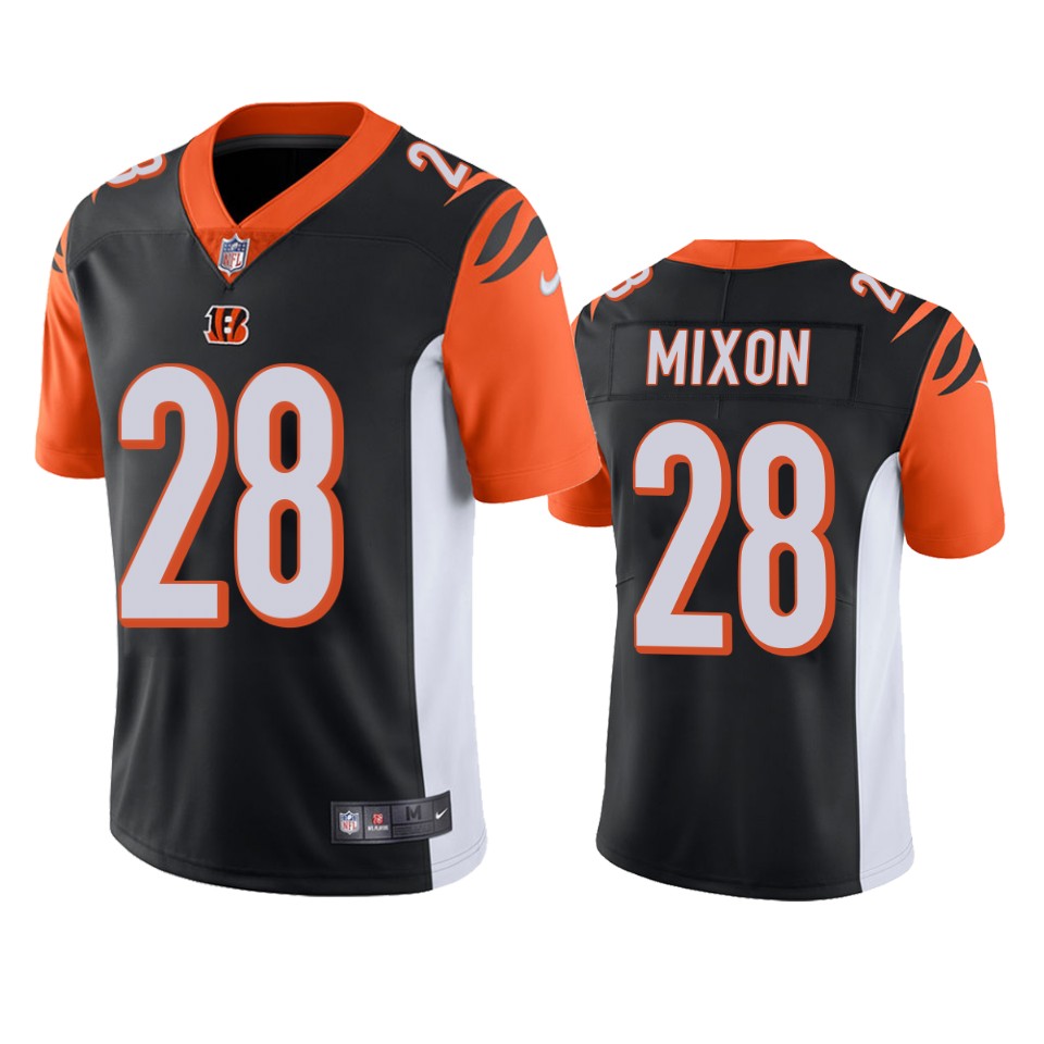 Cincinnati Bengals Joe Mixon Black Vapor Limited Jersey