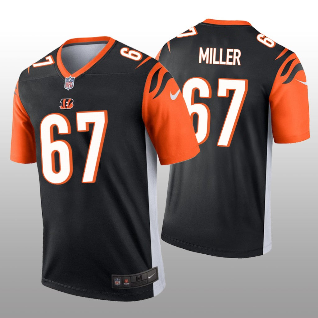 Cincinnati Bengals John Miller Black Legend Jersey