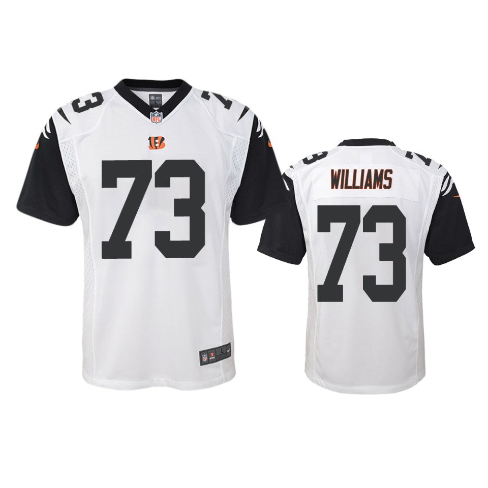 Cincinnati Bengals Jonah Williams White Color Rush Game Jersey