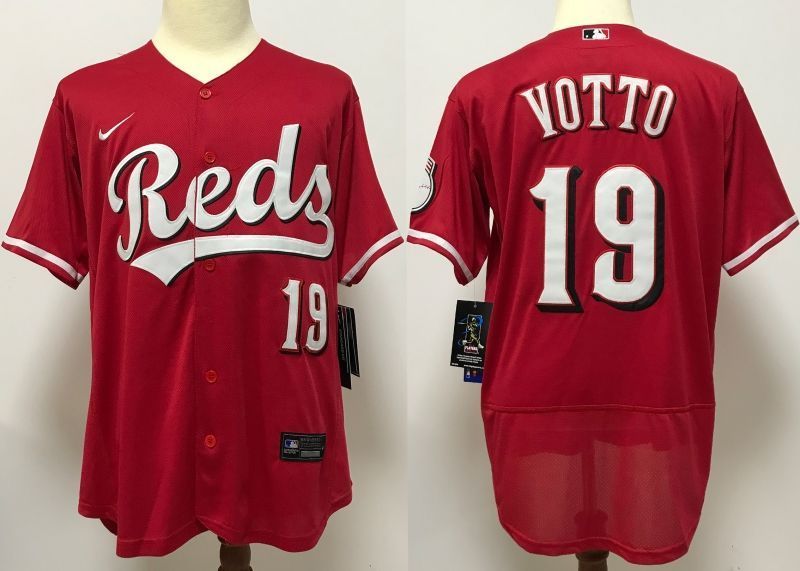 Cincinnati Reds Joey Votto 19 2020 Mlb Red Jersey