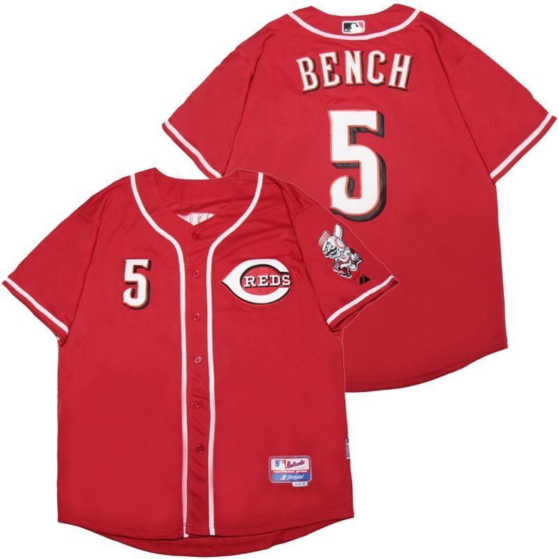 Cincinnati Reds Johnny Bench 5 2020 Mlb Red Jersey