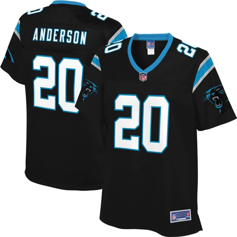 Cj Anderson Carolina Panthers Nfl Pro Line Womens Player Jersey Black