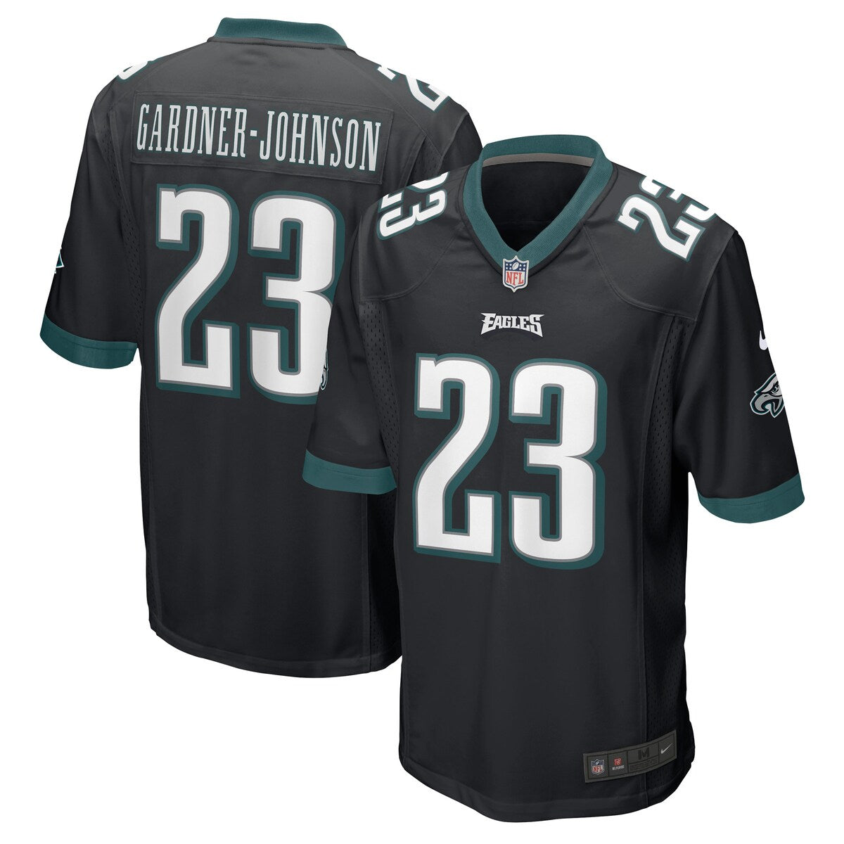 Cj Gardner johnson Philadelphia Eagles Nike Alternate Game Player Jersey Black