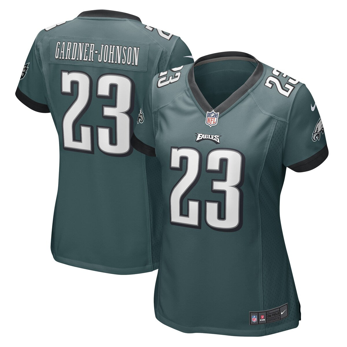 Cj Gardner johnson Philadelphia Eagles Nike Womens Game Player Jersey Midnight Green
