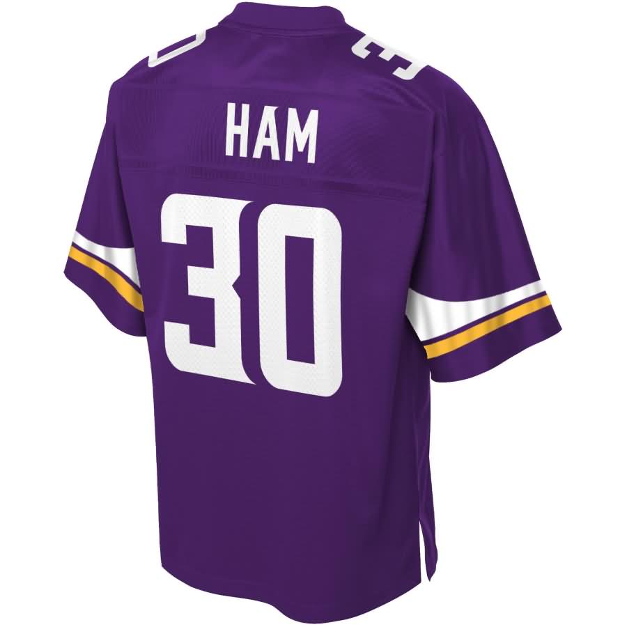 Cj Ham Minnesota Vikings Nfl Pro Line Team Color Player Jersey Purple