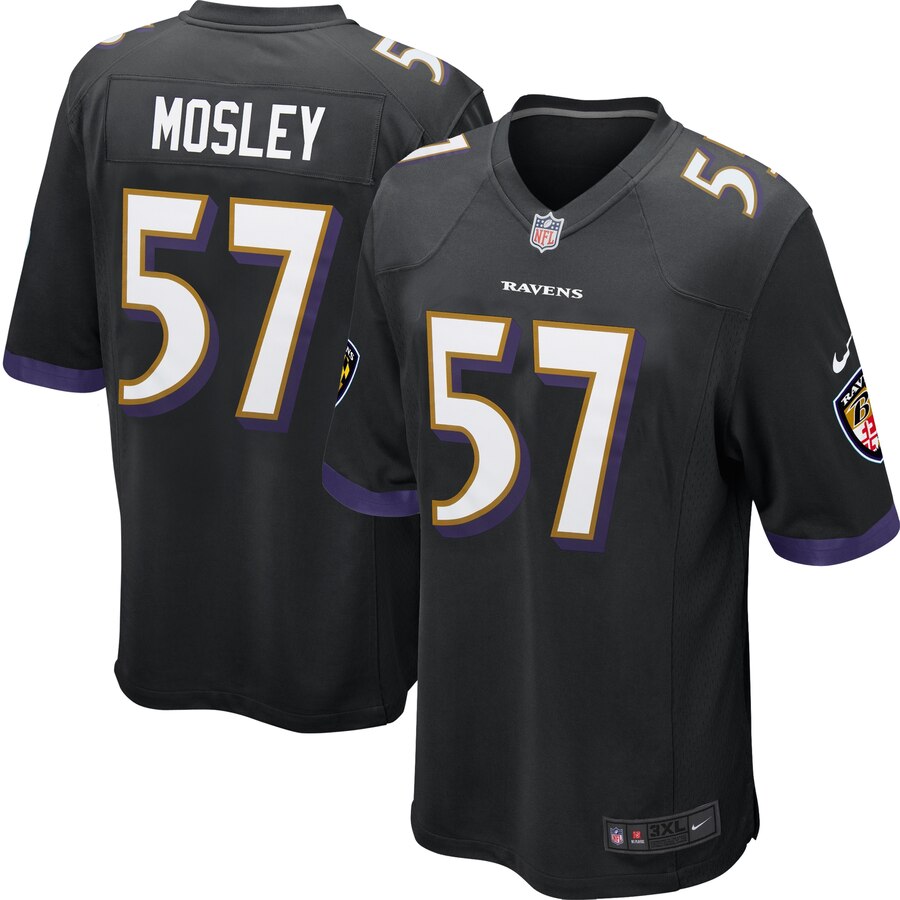 Cj Mosley Baltimore Ravens Nike Youth Alternate Game Jersey Black