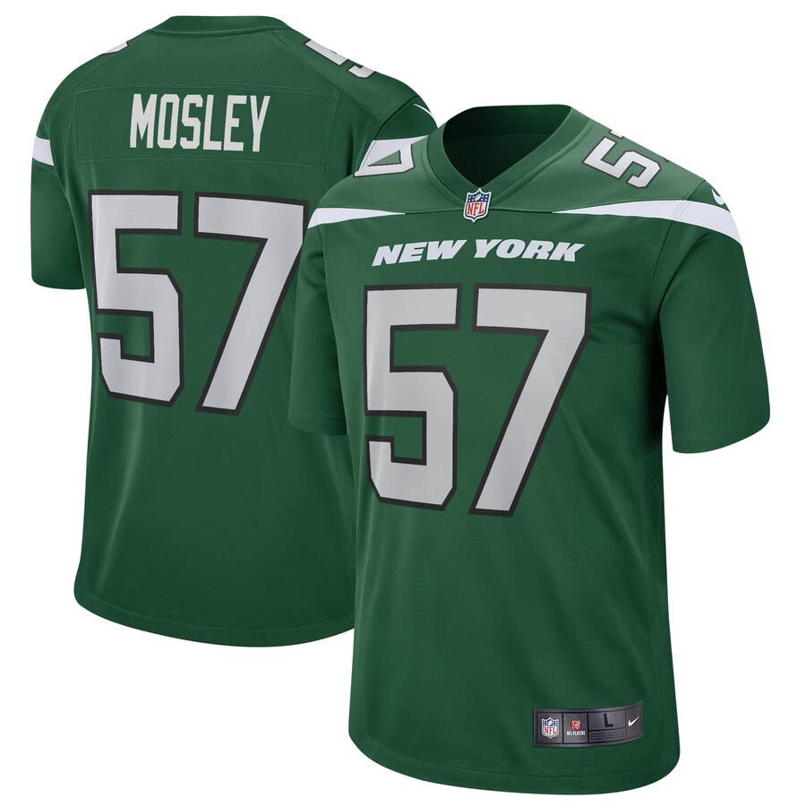 Cj Mosley New York Jets Nike Youth Game Jersey Gotham Green