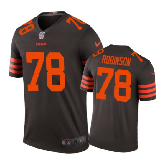 Cleveland Browns 78 Greg Robinson Nike Color Rush Jersey
