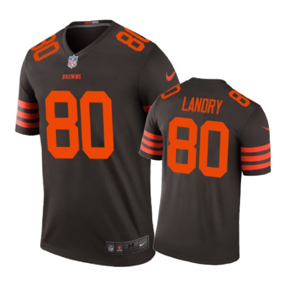 Cleveland Browns 80 Jarvis Landry Nike Color Rush Jersey