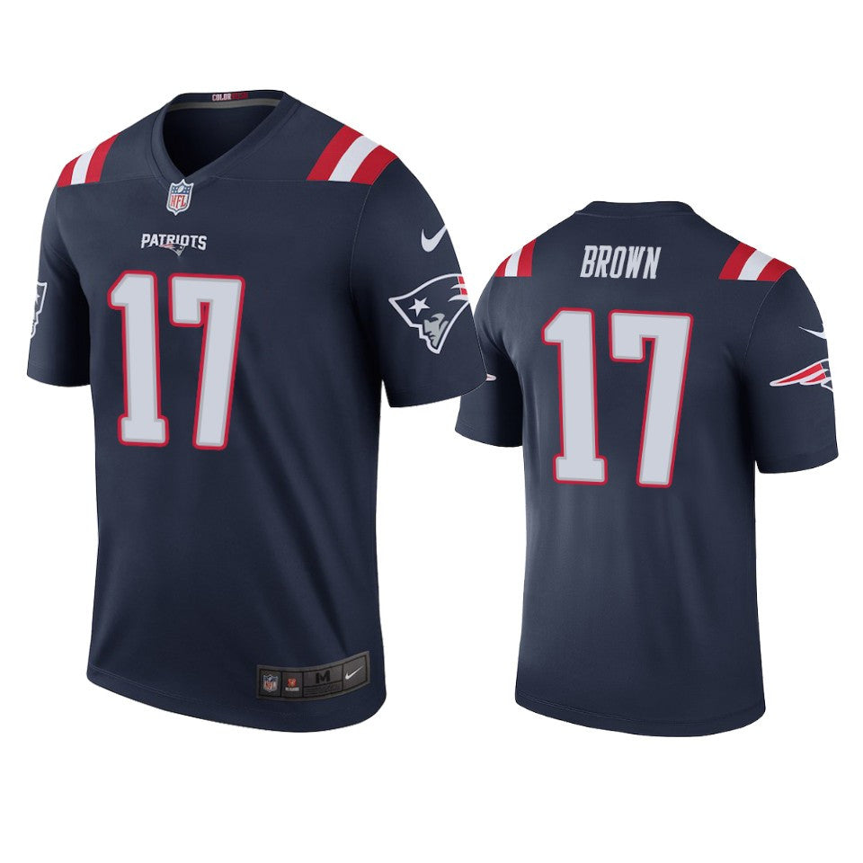Cleveland Browns Anthony Zettel Brown Color Rush Legend Jersey