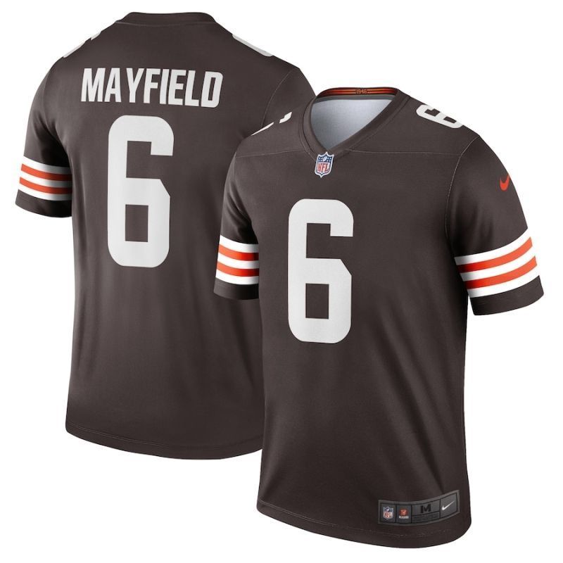 Cleveland Browns Baker Mayfield 6 Nfl 2020 Brown Jersey Jersey