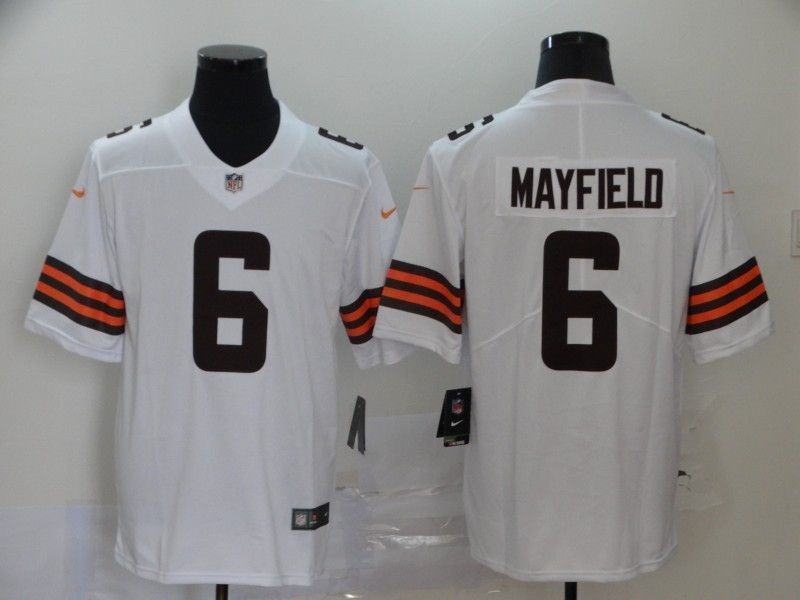 Cleveland Browns Baker Mayfield 6 Nfl 2020 White Jersey Jersey