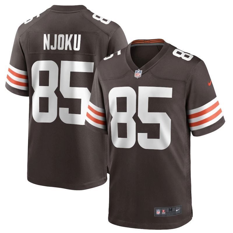Cleveland Browns David Njoku 85 Nfl 2020 Brown Jersey Jersey