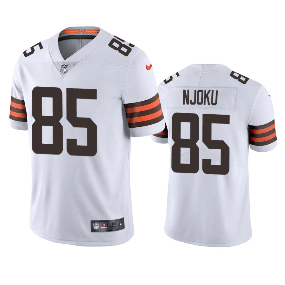Cleveland Browns David Njoku White 2020 Vapor Limited Jersey Mens
