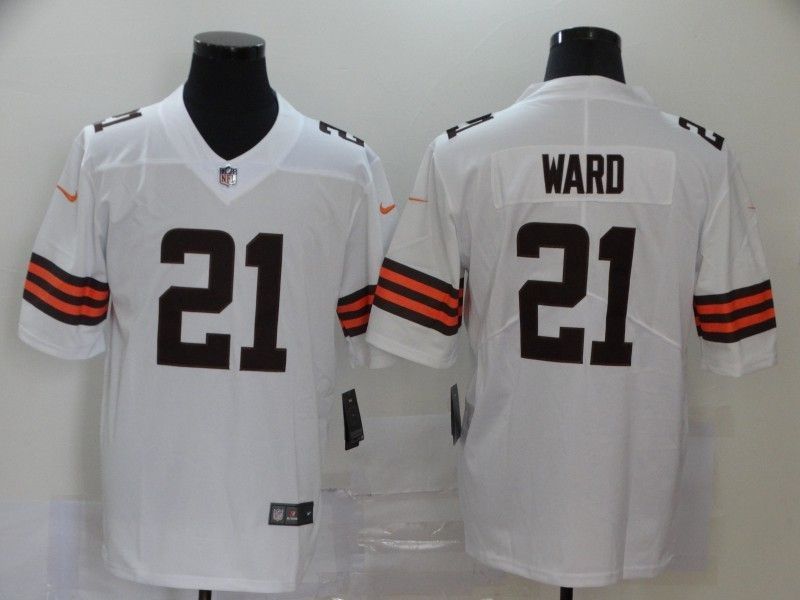 Cleveland Browns Denzel Ward 21 Nfl 2020 White Jersey
