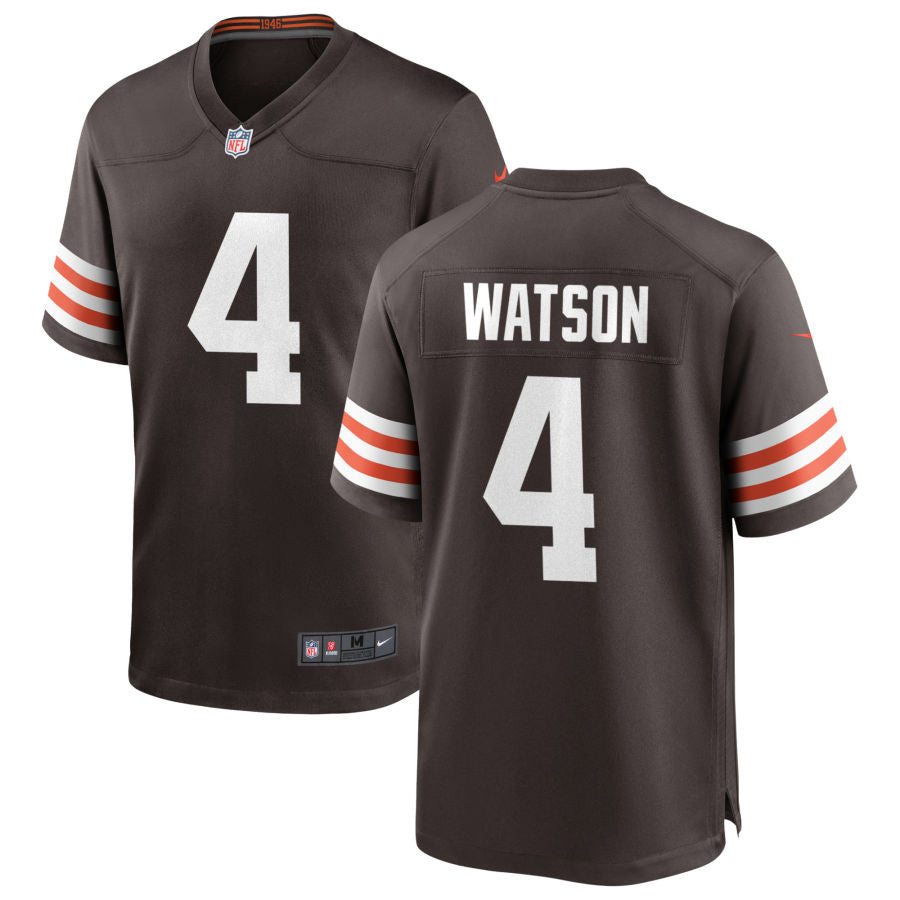 Cleveland Browns Deshaun Watson 4 Nfl Brown Legend Player Jersey Gift For Browns Fans
