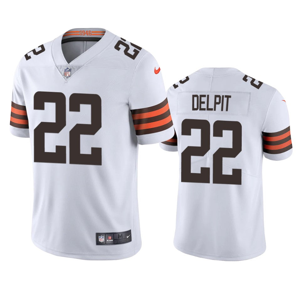 Cleveland Browns Grant Delpit White 2020 Nfl Draft Vapor Limited Jersey