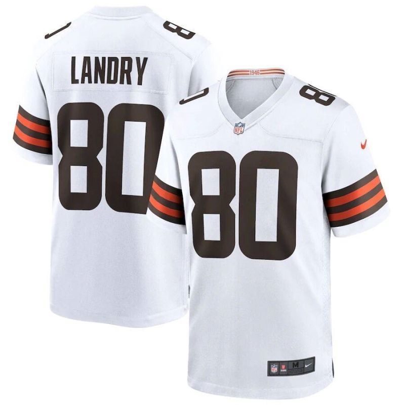 Cleveland Browns Jarvis Landry 80 Nfl 2020 White Jersey