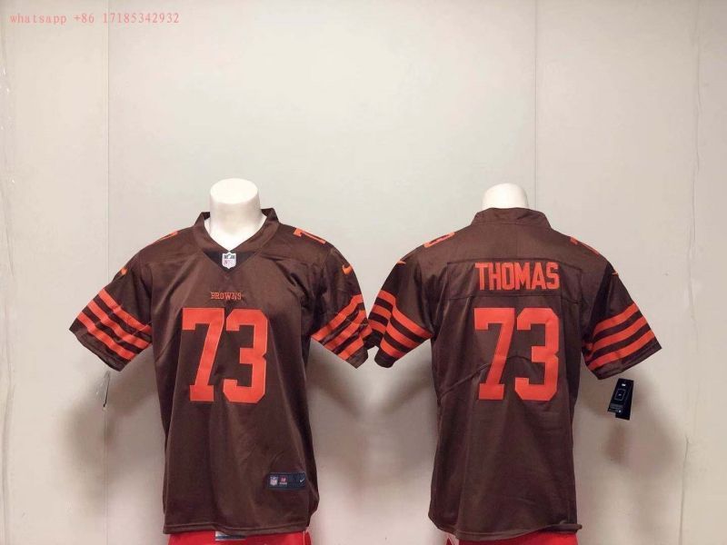 Cleveland Browns Joe Thomas 73 Nfl 2020 Brown Jersey Jersey