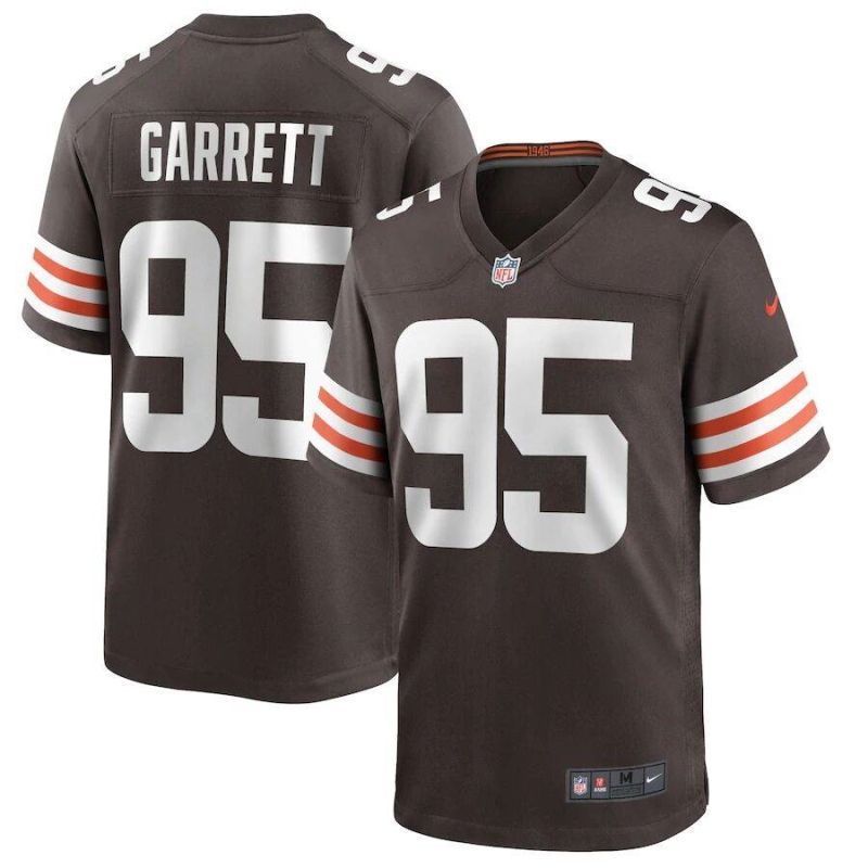 Cleveland Browns Myles Garrett 95 Nfl 2020 Black Jersey