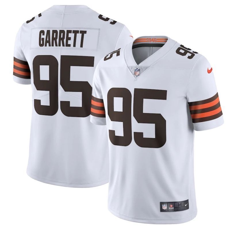 Cleveland Browns Myles Garrett 95 Nfl 2020 White Jersey