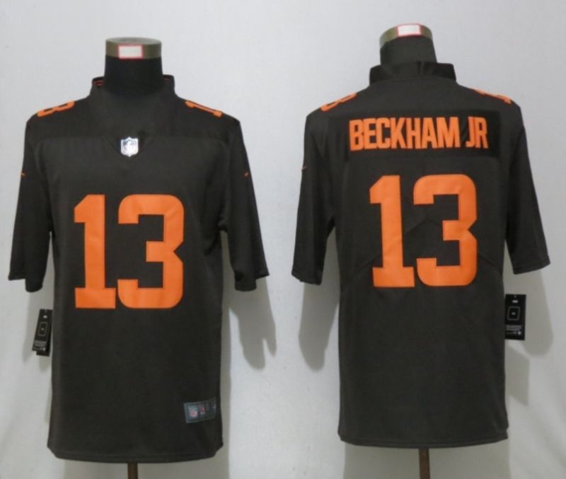 Cleveland Browns Odell Beckham Jr 13 Nfl 2020 Black Jersey Jersey
