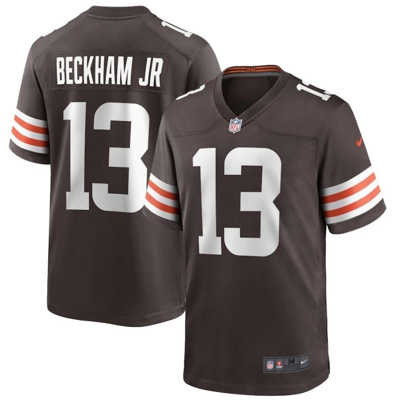 Cleveland Browns Odell Beckham Jr 13 Nfl 2020 Brown Jerseyt3gshjpann_25