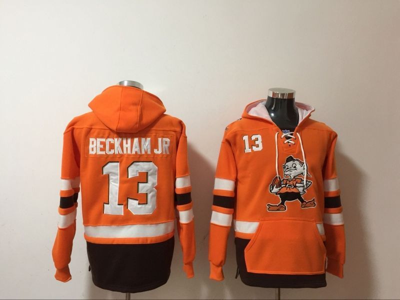 Cleveland Browns Odell Beckham Jr 13 Nfl 2020 Orange Jersey