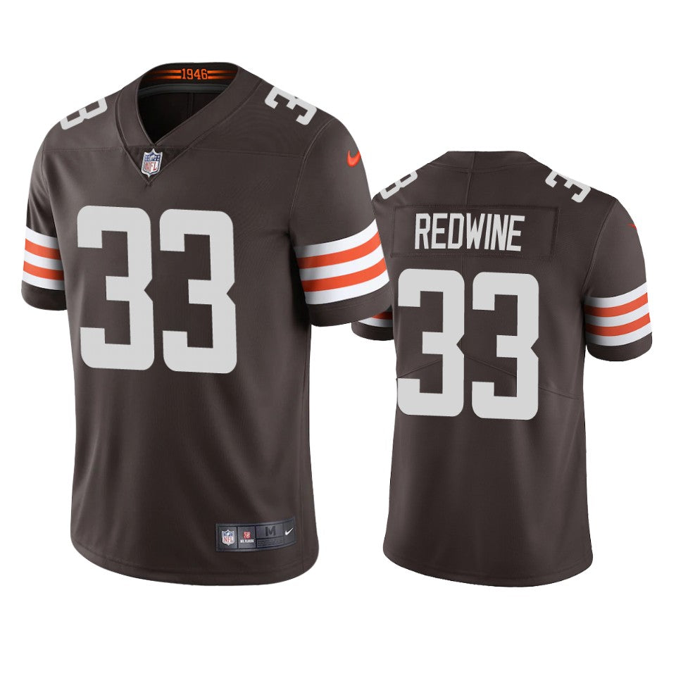 Cleveland Browns Sheldrick Redwine Brown 2020 Vapor Limited Jersey Mens