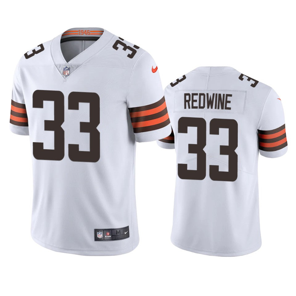 Cleveland Browns Sheldrick Redwine White 2020 Vapor Limited Jersey Mens