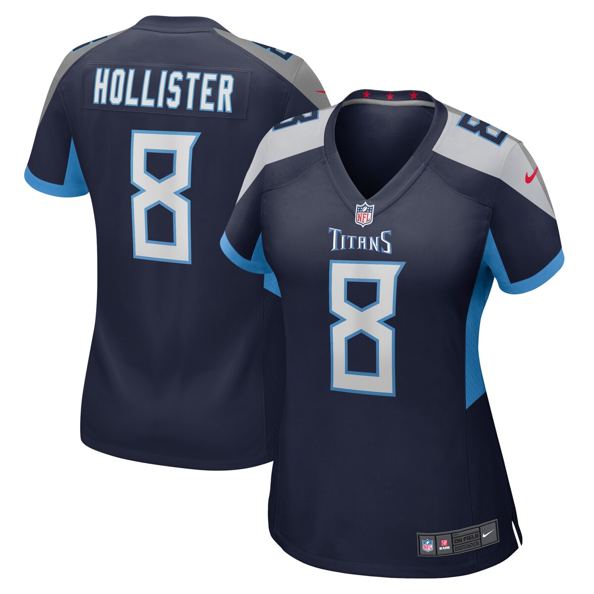 Cody Hollister Tennessee Titans Nike Womens Game Player Jersey Navy