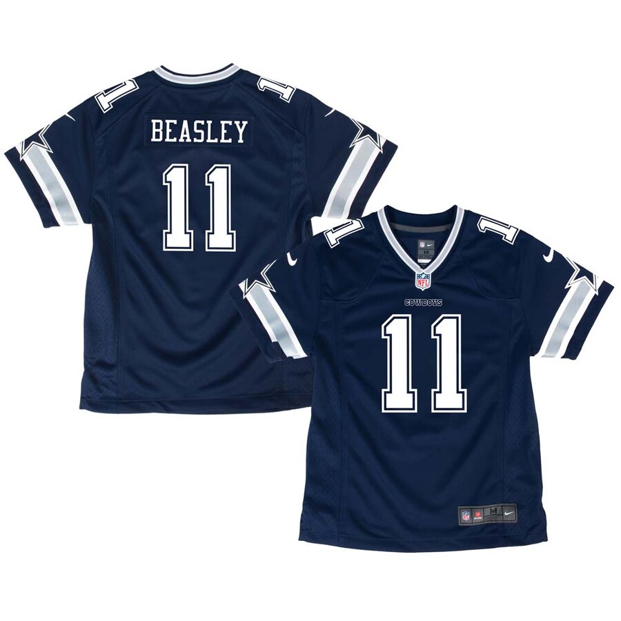Cole Beasley Dallas Cowboys Nike Youth Game Jersey Navy
