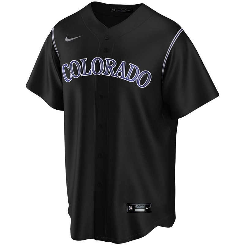 Colorado Rockies 2020 Mlb Personalized Custom Black Jersey