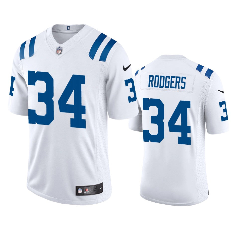 Colts Isaiah Rodgers Vapor Untouchable Limited White Jersey Mens
